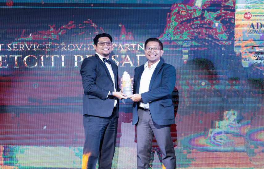 PT Netciti Persada Raih Penghargaan The Best Service Provider Partner di ADCP Awards 2023