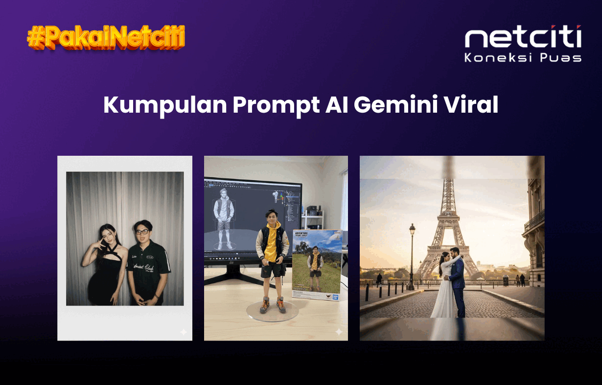 Kumpulan Prompt Gemini AI Viral, Mulai Dari Polaroid, Mini Figure, Hingga Wedding