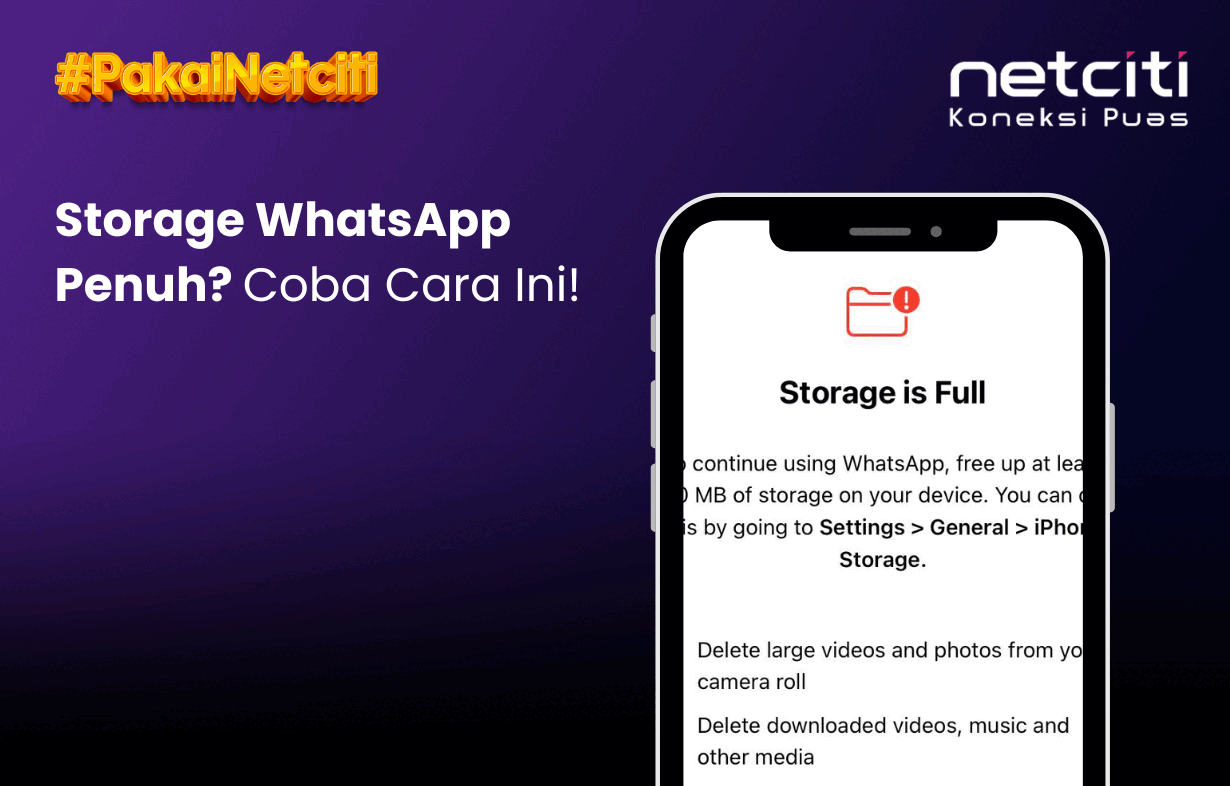 Aplikasi WhatsApp Gak Bisa Kebuka Karena Memori Full? Ini Cara Mengatasinya!